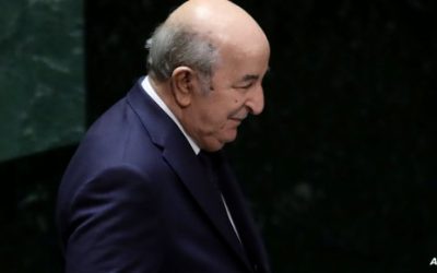 تبون يقدم ترشحه رسميا للانتخابات الرئاسية الجزائرية