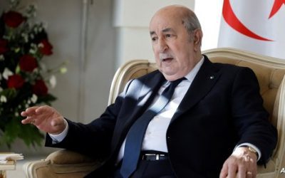 الرئيس الجزائري يعلن “نيته” الترشح لولاية ثانية