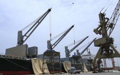 20مليون دولار”.. حجم خسائر الضربة الإسرائيلية على ميناء الحديدة باليمن