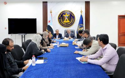فريق الحوار الوطني الجنوبي يعقد لقاءً مع رؤساء دوائر الأمانة العامة لاستعراض مصفوفة تنفيذ الميثاق الوطني الجنوبي