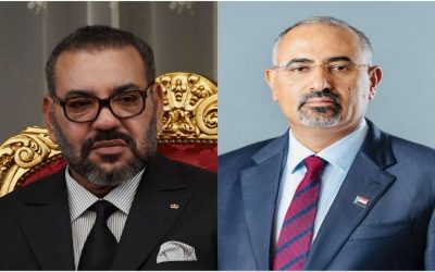 الرئيس الزُبيدي يهنئ ملك المغرب بمناسبة ذكرى عيد العرش