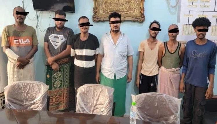 العمالقة الجنوبية تدخل خط المواجهة في حفظ الامن وتضبط عصابة خطرة