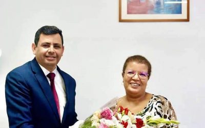 جامعة المهرة تكرم مديرة معهد الصحافة وعلوم الإخبار في تونس