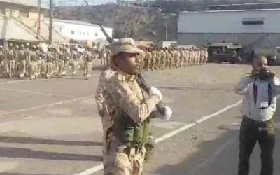 مدير الثقافة بعدن يحضر انتهاء  الاستجداد العسكري لطلبة الموسيقى المبتعثين إلى معهد الفنون للدراسة