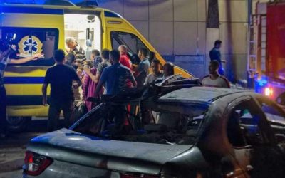 موكب زفاف يتحول إلى مأساة بالقاهرة.. قتلى بسقوط سيارة من جسر على النيل