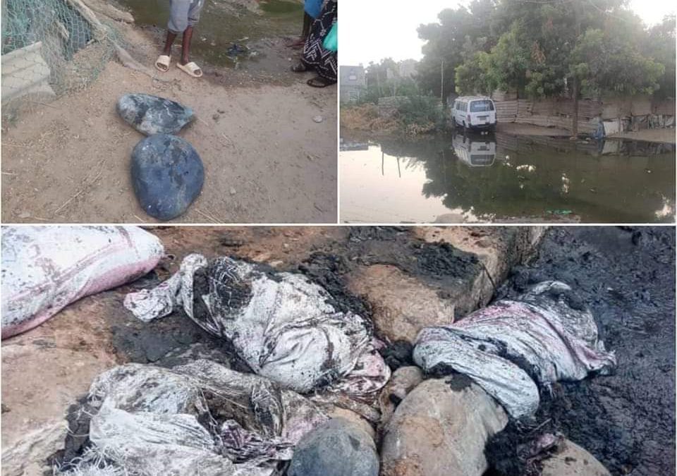 أعمال تخريب متعمدة بسد غرف تفتيش الصرف الصحي في الكود خنفر  والسلطة المحلية والصرف الصحي في المديرية تدعوان إلى وقف هذه الأعمال