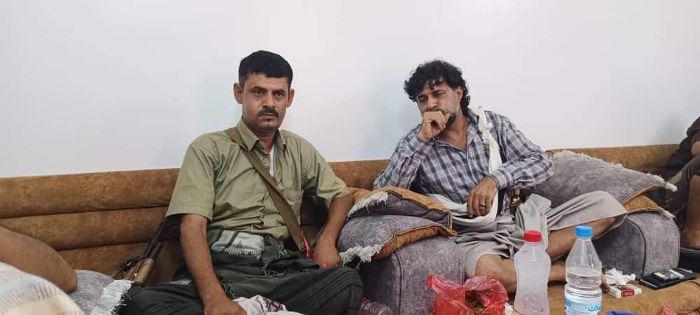 القائد العام للمقاومة الجنوبية أبو همام يلتقي حسن عبدالله عشال