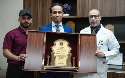 السقاف وبن جرادي يتفقدان مستشفى عدن العام ويكرمان إدارته