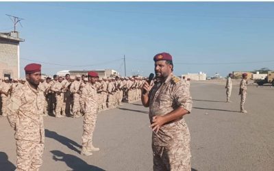 اللواء الثالث دعم وإسناد يدشن دورة التدريب القيادي لصف ضباط اللواء