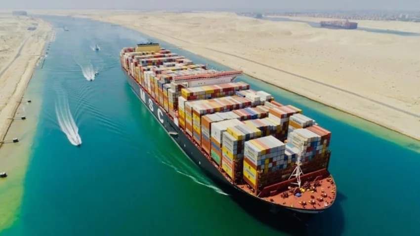 بانخفاض 23% “قناة السويس ” تحقق 7.2 مليار دولار خلال العام المالي الماضي