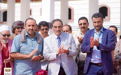 هشله يفتتح المرحلة الأولى لمشروع مجمع الحزم التجاري والسياحي بمدينة عتق
