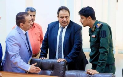 الدكتور الجريري يدشن اصدار بطاقة الهوية الذكية لمنتسبي شركة النفط فرع عدن