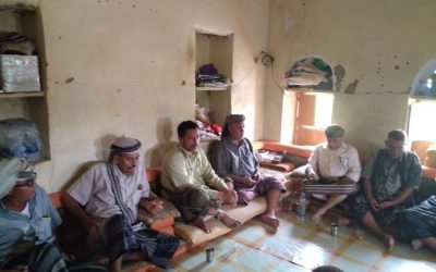 لجنة وساطة قادمة من أبين تنجح في إبرام صلح قبلي في أحور