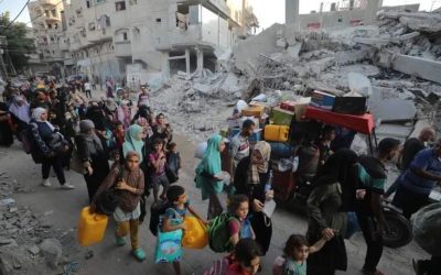 الأمم المتحدة: 9% من سكان غزة هُجّروا خلال الأسبوع الماضي