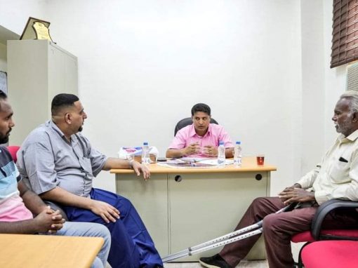 انتقالي العاصمة عدن يناقش أبرز الصعوبات التي تواجه اتحاد كرة اليد