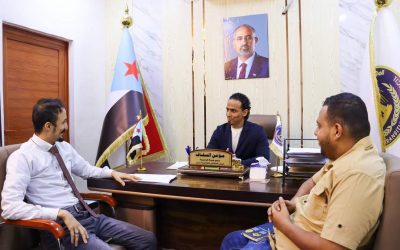 السقاف يبحث مع مؤسسة بازرعة سُبل التعاون المشترك