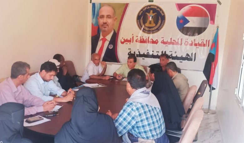 انتقالي أبين يشدد على سرعة ضبط بقية الجناة في قضية المختطف عشال
