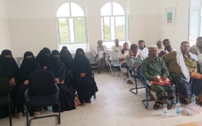 مكتب الصحة العامة والسكان م/خنفر  يدشن الدورة التدريبية للخطباء والمرشدات
