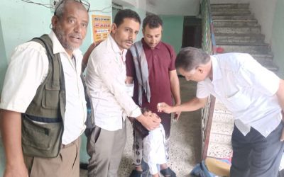 مدير عام يهر يُدشين الحملة الوطنية الاحترازية للتحصين ضد مرض شلل الأطفال بالمديرية .