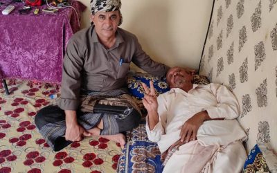 نائب رئيس انتقالي أبين يطمئن على صحة عضو المجلس الاستشاري سعيد برقوش