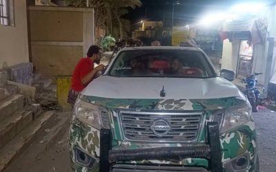 مواصلة للحملة الامنية في محافظة أبين مدير أمن خنفر يقود قرار تنفيذ تركيب كاميرات مراقبة في المحلات التجارية بمنطقة جعار