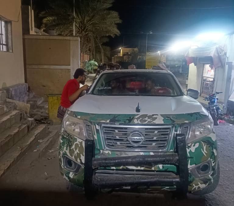 مواصلة للحملة الامنية في محافظة أبين مدير أمن خنفر يقود قرار تنفيذ تركيب كاميرات مراقبة في المحلات التجارية بمنطقة جعار