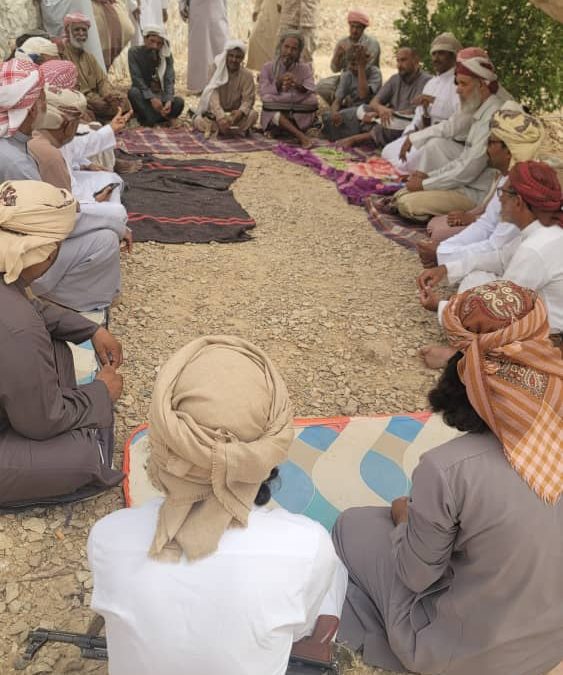 مشايخ القف والشريط الصحراوي يشيدون بالمبادرة الخيرية لدولة الإمارات في مشروع “عقبة مدودة “
