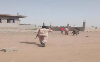 زوج يُعيد تمثيل جريمة تعذيب زوجته بشكل وحشي في لحج