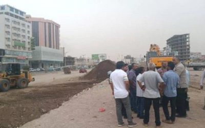 الماس يطلع على مشروع صيانة طريق السفينة – الكثيري