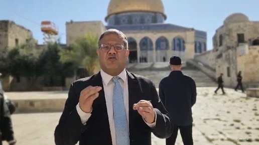مجددا.. بن غفير يقتحم باحات الحرم القدسي