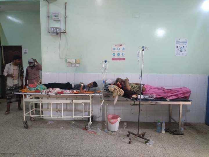 مستشفى حكومي في أبين يعلن عن استقبال 1300حالة اصابة بالاسهالات خلال شهر يونيو الماضي