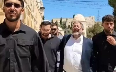 حاخامات يهود يدينون دخول بن غفير للمسجد الأقصى