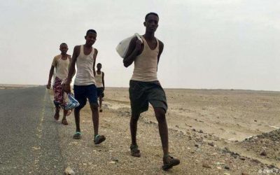 قوات خفر السواحل تضبط 150 مهاجرا أفريقيا في سواحل شبوة