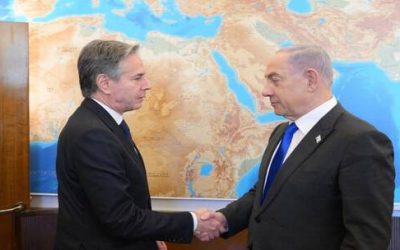 بعد لقاء استمر 3 ساعات.. مكتب نتنياهو يعلن أن اجتماعه مع بلينكن كان إيجابيا