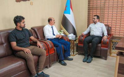 العولقي يلتقي رئيس الهيئة التنفيذية لمنسقية جامعة حضرموت
