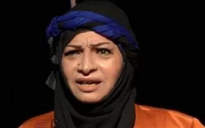 الممثلة والمخرجة المسرحية نرجس عباد من أوائل الفتيات اللاتي اقتحمن مجال التمثيل المسرحي