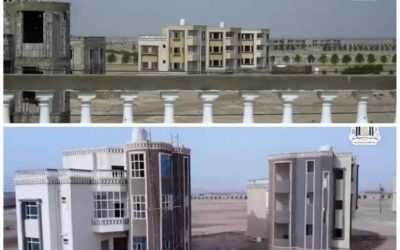 مشروع سماء مدينة الخليج  وتيرة متسارعة في الإنجاز ..