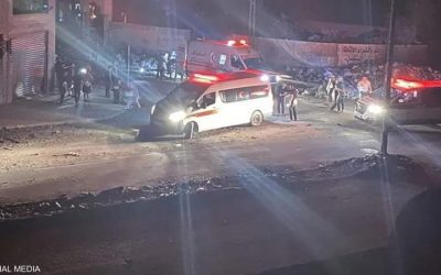 سقوط 100 شهيد بقصف للاحتلال استهدف مدرسة تؤوي نازحين في غزة