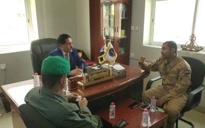 الشقي يلتقي بقيادة محور يافع ويشيد بجاهزية القوات والابطال المرابطين في جبهات القتال