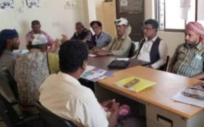 الهيئة التنفيذية لانتقالي مديرية خنفر تعقد إجتماعها الدوري لشهر اغسطس