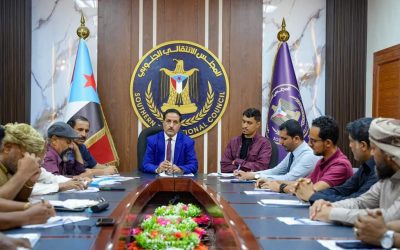مساعد الأمين العام يلتقي الهيئة التنفيذية لانتقالي العاصمة عدن