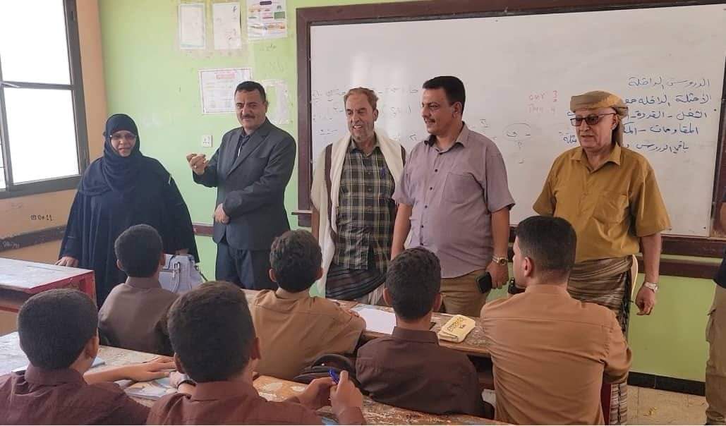الداؤودي والسويري يدشنان العام الدراسي الجديد 2024/2025 في مدارس مديرية المنصورة