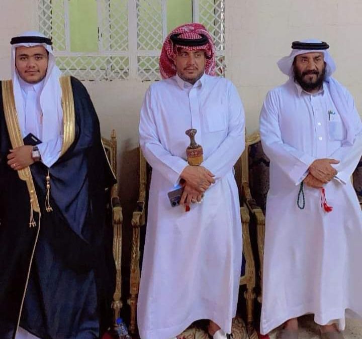 الشيخ امين بن علي الحاج يحتفل بزواج ابن أخيه بالمملكة العربية السعودية