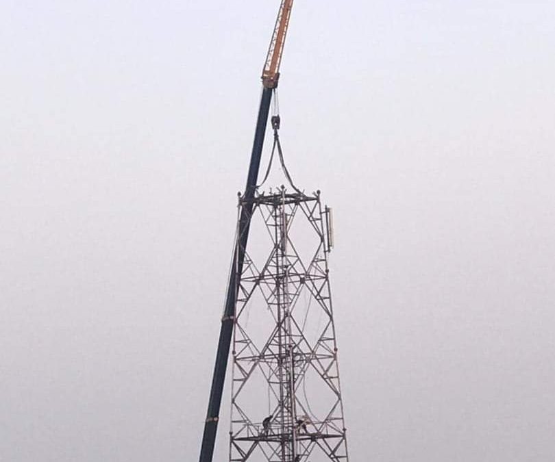 أبناء العريش والصولبان يطالبون القائم بأعمال وزير الاتصالات بإعادة برج الاتصالات في منطقة العريش الى الخدمة