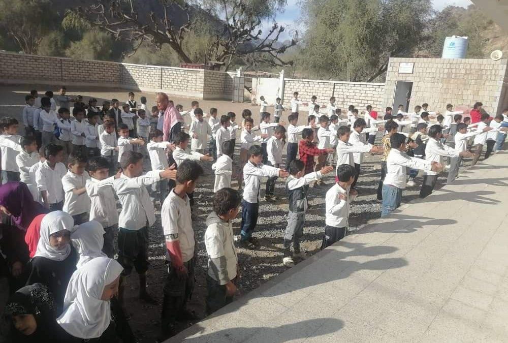 تشكيل فريق التطوير المدرسي والمجلس الطلابي بمدرسة الفقيد الشيخ محمد زين بدر بسرار-يافع