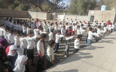 تشكيل فريق التطوير المدرسي والمجلس الطلابي بمدرسة الفقيد الشيخ محمد زين بدر بسرار-يافع
