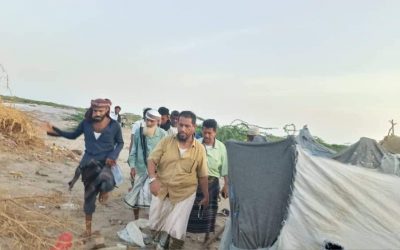زيارة تفقدية لمواقع السيول في خنفر وادي القرنعة