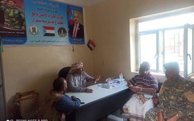 رئيس انتقالي سرار يناقش مع نائب رئيس النادي أوضاع فريق سرار الرياضي