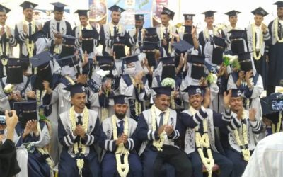 برعاية قائد الحزام الأمني بمحافظة أبين زنجبار تشهد إحتفال غير مسبوق بتخرج الدفعة الأولى (محاسبة) دفعة (الشهيد القائد / عبداللطيف السيد)