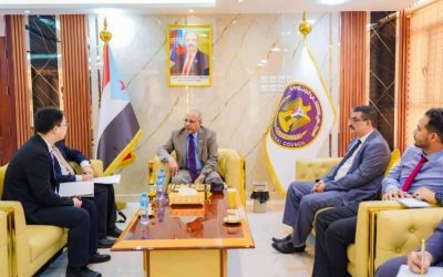 الكثيري يستقبل القائم بأعمال السفير الصيني